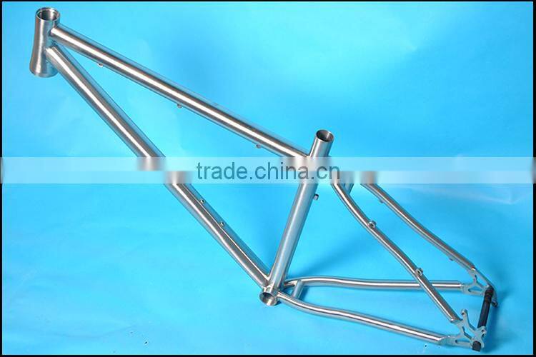 High Quality Titanium Mountain Bike Frame Bicycle Titanium Frame MTB