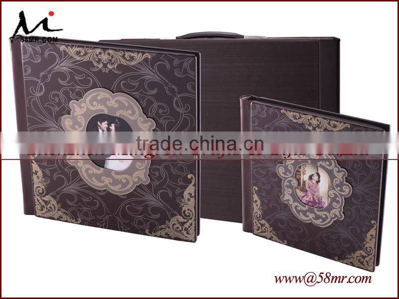 Nice Digital Wedding Photo Album Cover, Leather Acrylic Album Cover Design