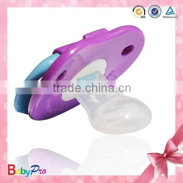 Babypro PN08 China Supplier BSCI Factory Custom Funny Soothie Pacifier With EN 1400 Test