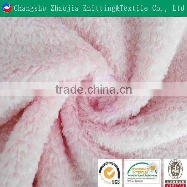 Hot sale bedding fabric super soft knitted polyester fabric price per meter