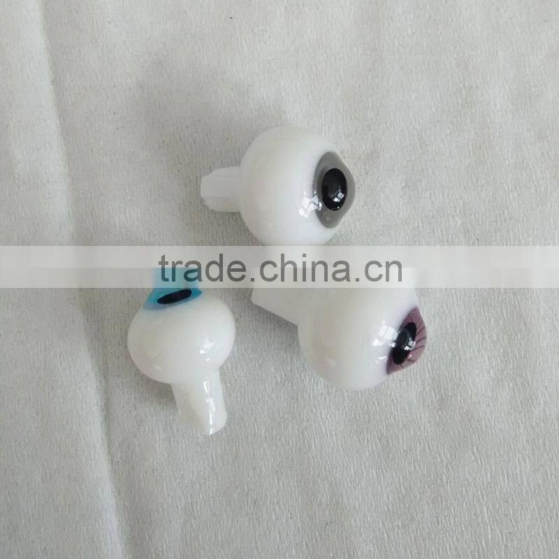 2015 high quality dolls glass eyes in round