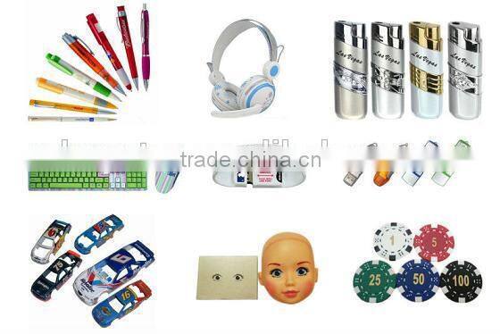 GW-P4S four color semi automatic pneumatic pad printer with shuttle four color pad printer