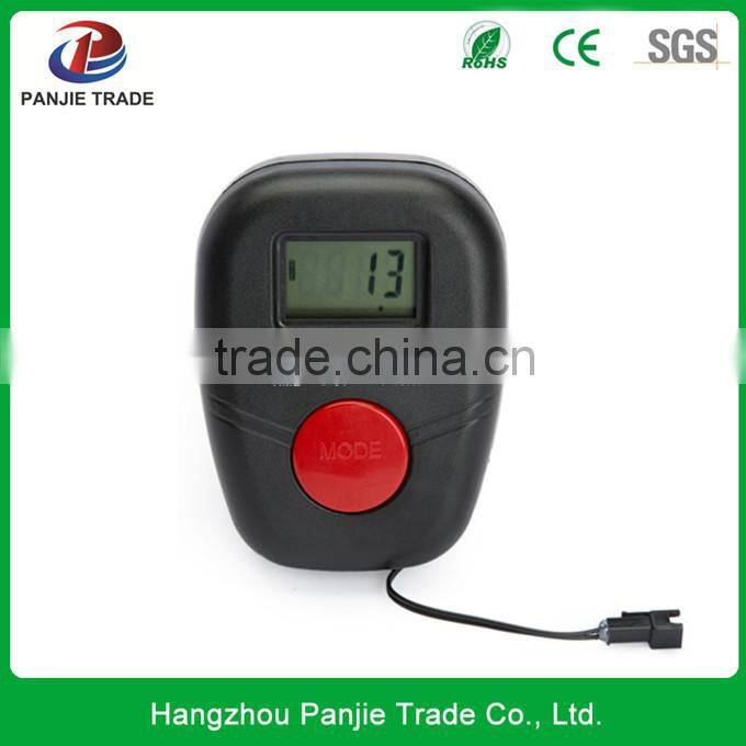 Chinese factory low cost wireless indoor exercise bike digital counter meter