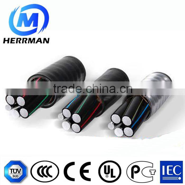 Alumium Alloy Conductor Alumium Alloy Tape Armoured Submersible Cable