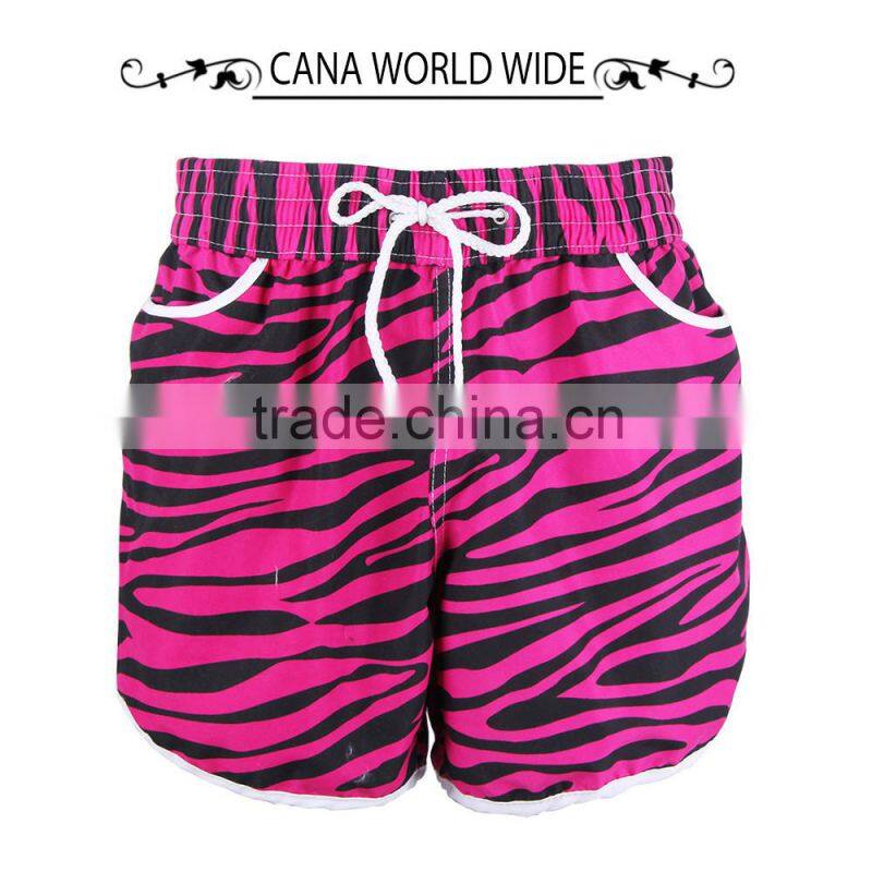 2015 Fashion girls short pants swimming wear swimming pants beach pants