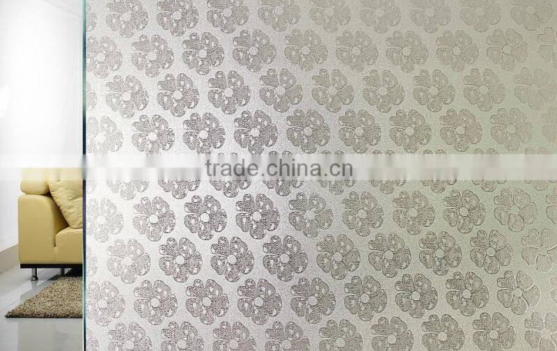 3ft*66/82ft vision removable static cling glass decorated film