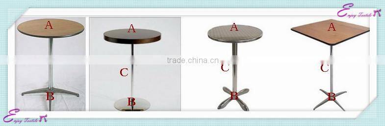 YHK#51 curly table skirt - polyester banquet wedding wholesale chair cover sash table cloth skirt linen