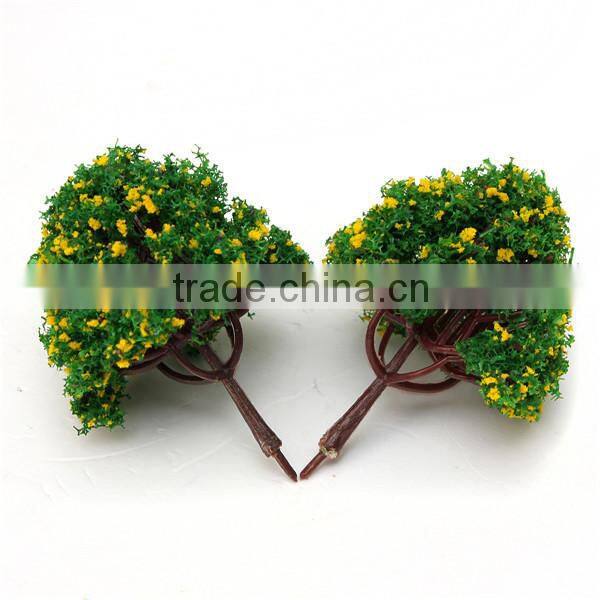 Decorative plastic tree, scale model trees, architectural model tree , train layout model,miniature scale trees, MT-19