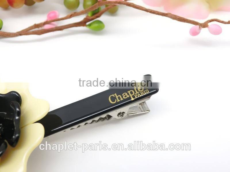 women high-grade flowers with rhinestone hair accessories of hairgrip