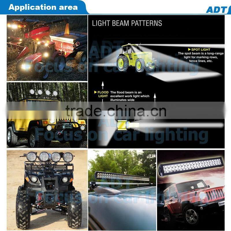 10W Square offroad led driving work light for Truck Boat Motorcycle SUV