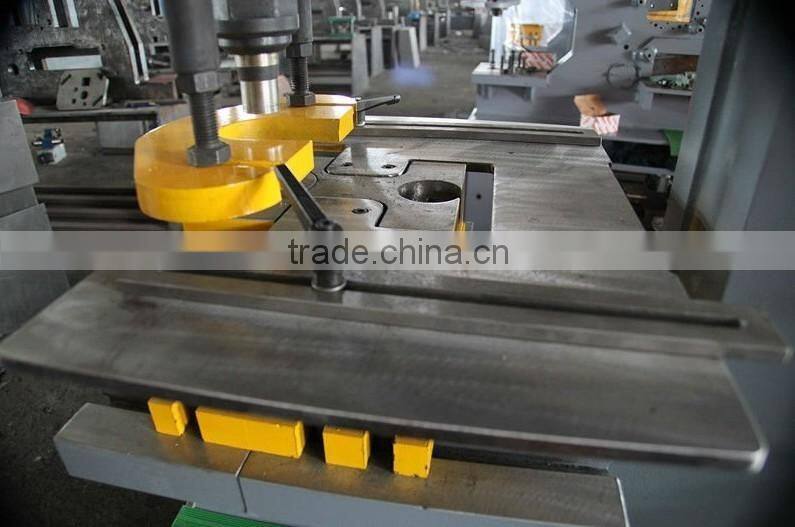 Hydraulic Iron Worker / iron worker machine / Punching & Shearing Machine