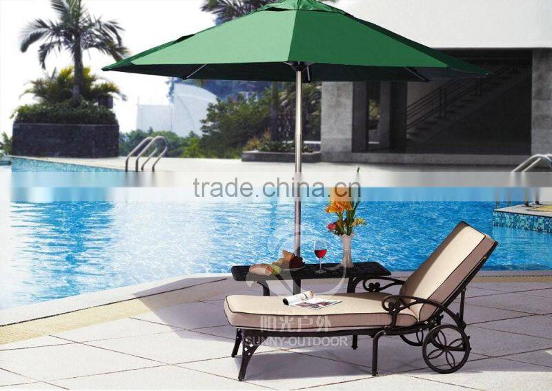Modern Design Cozy Metal Pool Lounge Chair For Sale