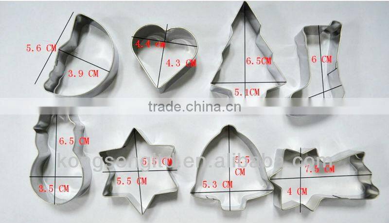 Metal cookie cutter,stainless steel cutter,stainless cookie cutter