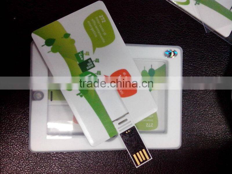 promo OEM Slim Credit Card Falsh Drive