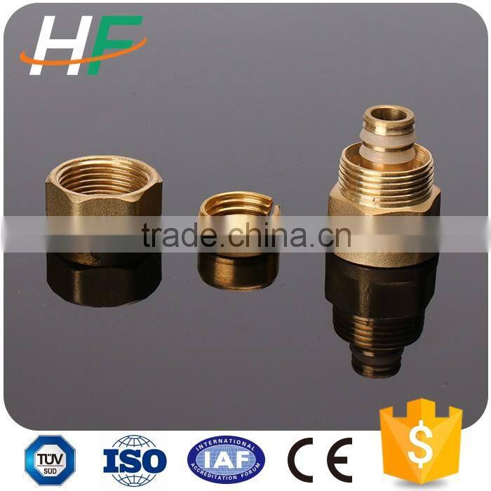 Factory customized manufacture brass fitting with high quality