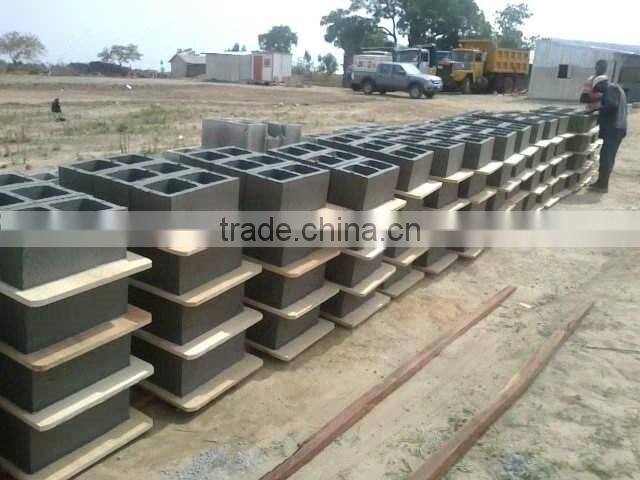 QMR2-45 mobile brick making machine concrete hollow block molding machine for small scale business