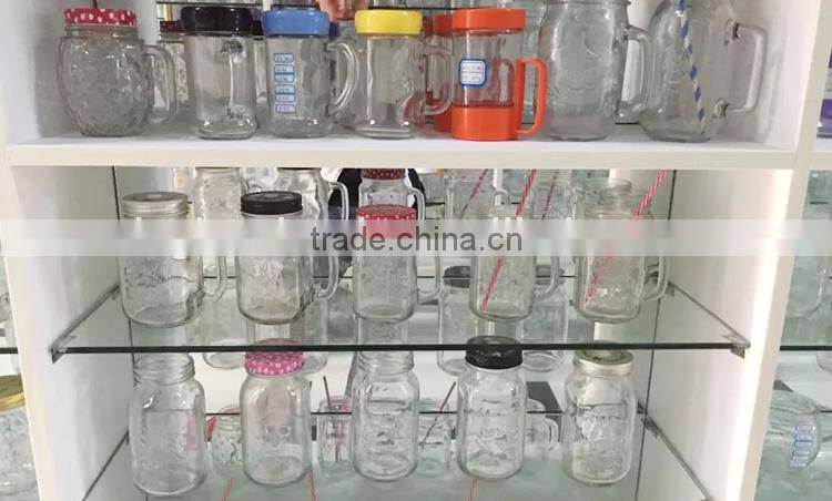 500ml glass empty cream jar container