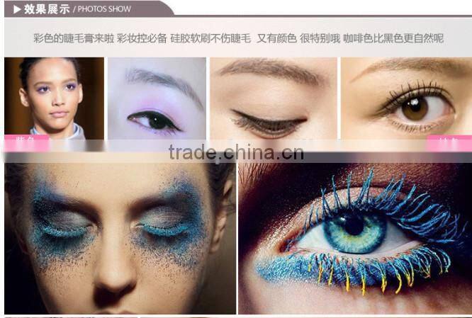 2015 New fashion colorul fiber lash mascara wholesale colorful fiber lash mascara unique colorful fiber lash mascara