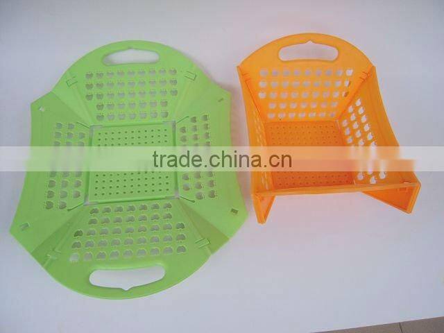 10L plastic trash can with foot pedal