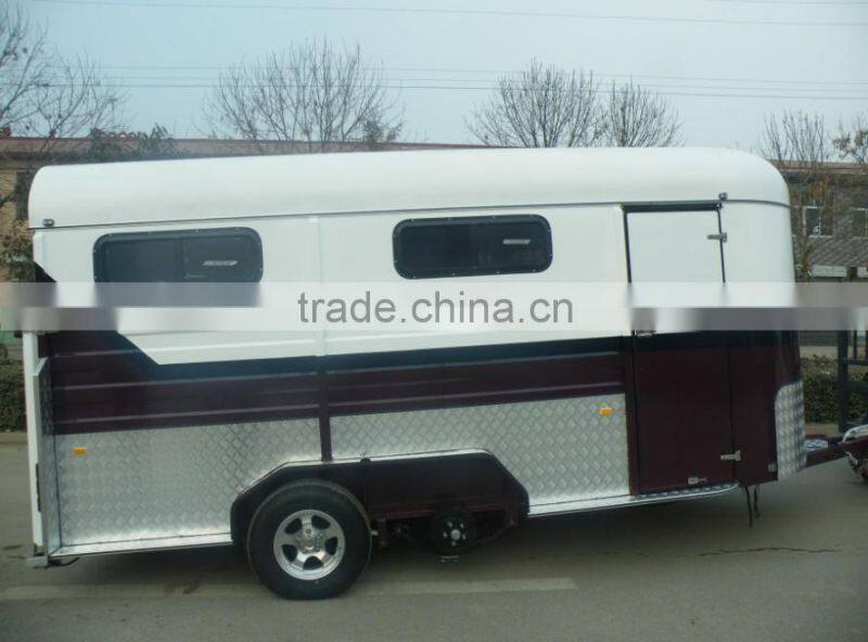 3 horse angle load deluxe L500 horse float trailer