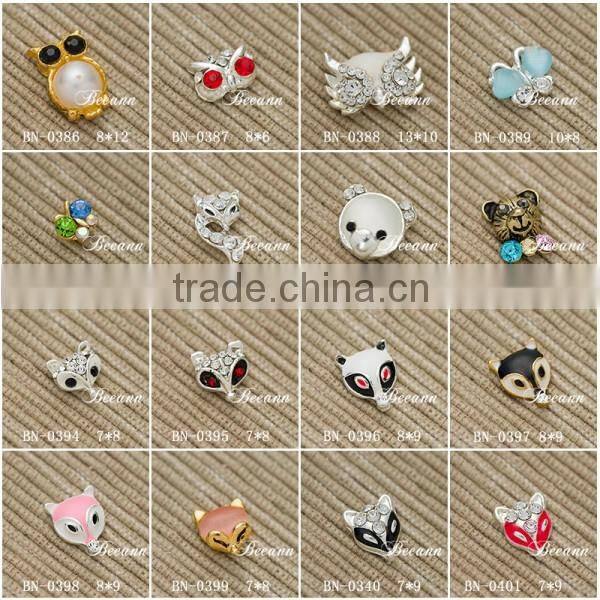 Yimart Nail Art 3D Metal Alloy Bling Christmas Santa Snowman DIY Decoration