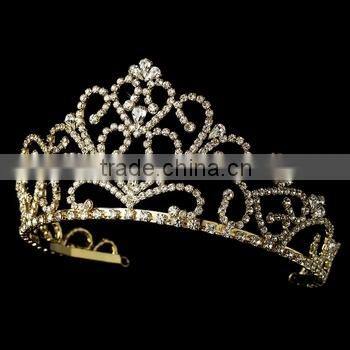 Golden Bridal Tiara