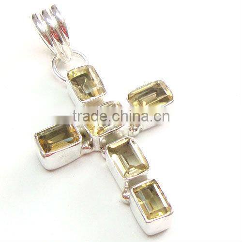 925 stamped sterling silver tibetan turquoise semi precious gemstone pendant