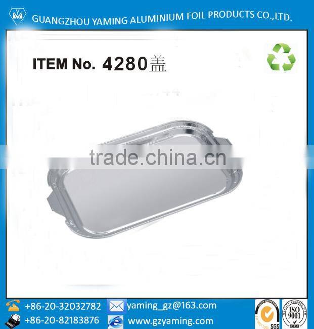 aluminium foil containers lid for 4280