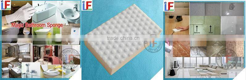 alibaba china express easy to clean natural melamine sponge bathroom cleaning