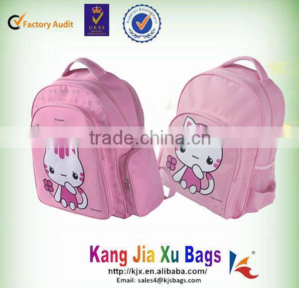 2014 newest 4 to 10 years student wholesale fashionable high quality school book bag