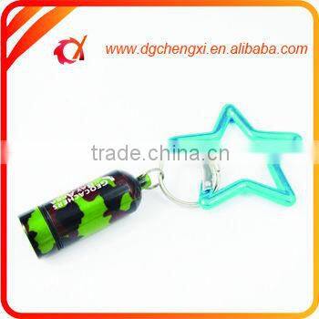 Cyan Decorative Flat Bottom Bottle/ New High Quality Portable/ printing logo