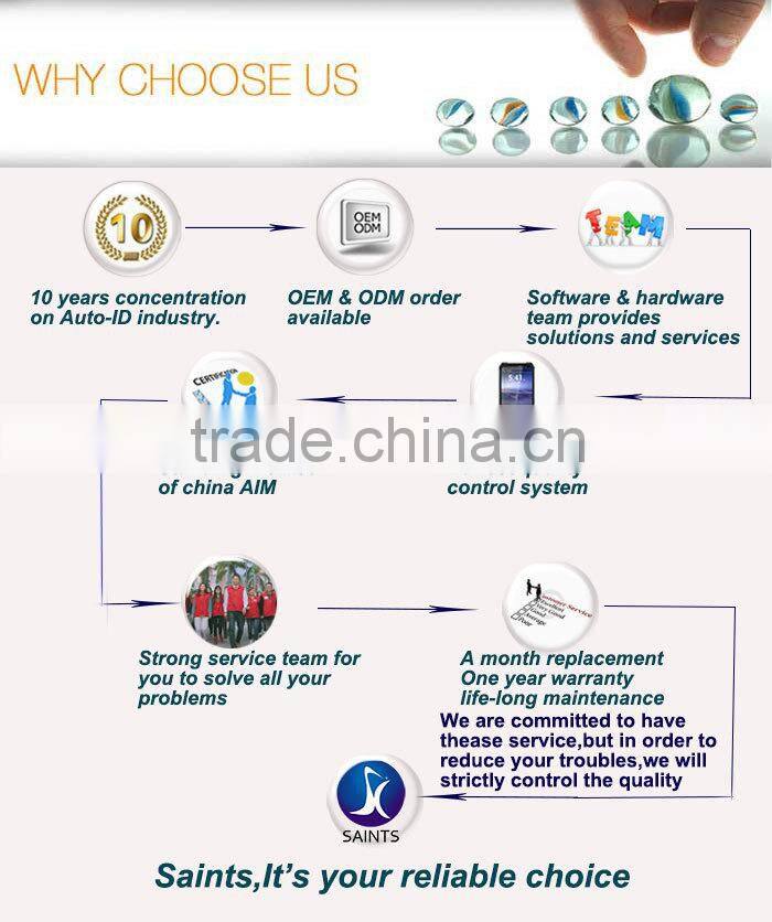 Saints-767 Wireless laser handheld pda data collection device,usb wireless barcode scanner