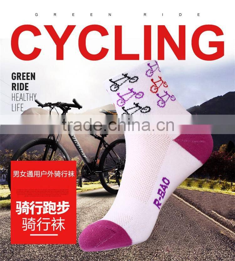Women thin bicycle socks, female outdoor sports socks, climing and on foot socks RB7706