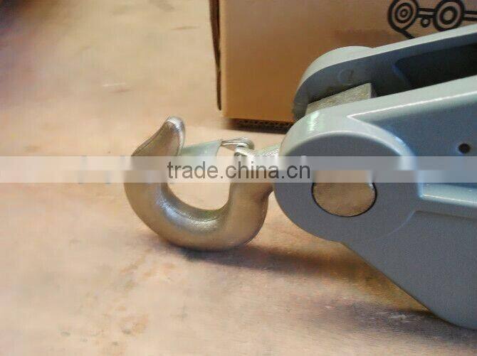 Light duty aluminium alloy hand wire rope puller
