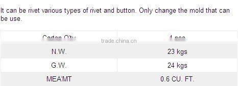 Simple and Multi-function Riveting Machinery