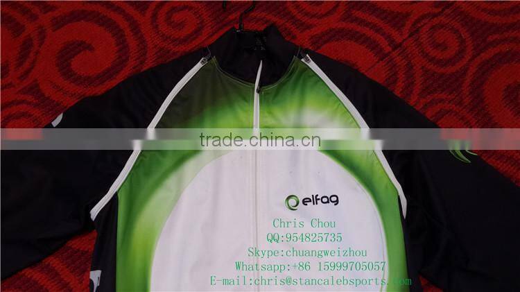 Stan Caleb Popular windproof long sleeve cycling clothing suit removable sleeves