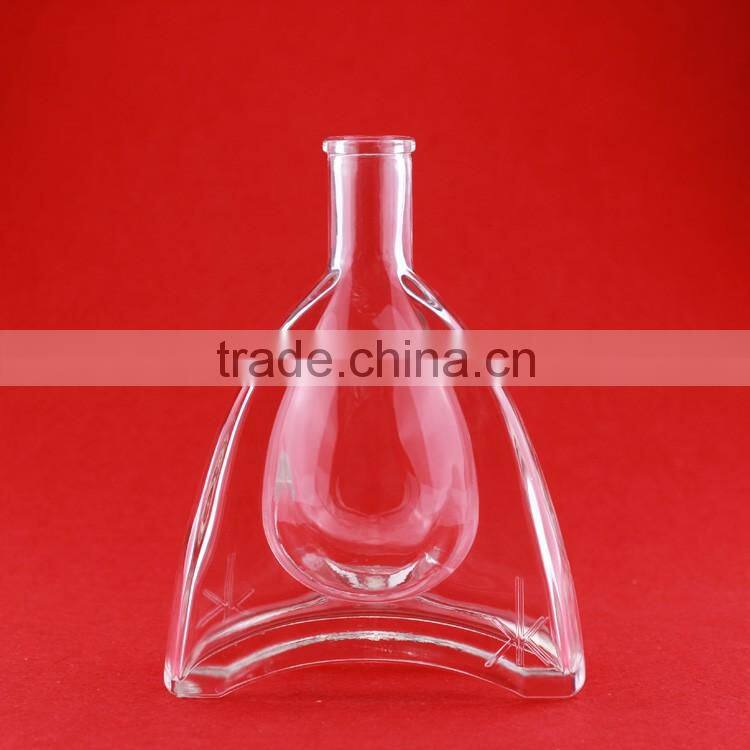 Novelty design spray glass bottle terrible monster bottles English letter bottles
