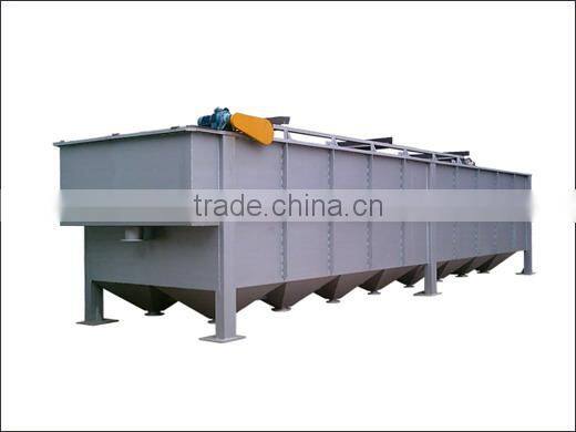 air floatation and sedimentation plant for plate sewage treatment