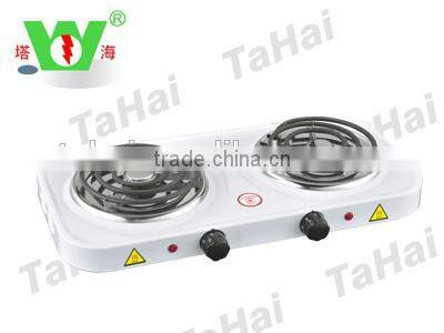 2000w double Coil Electric Stove with burner