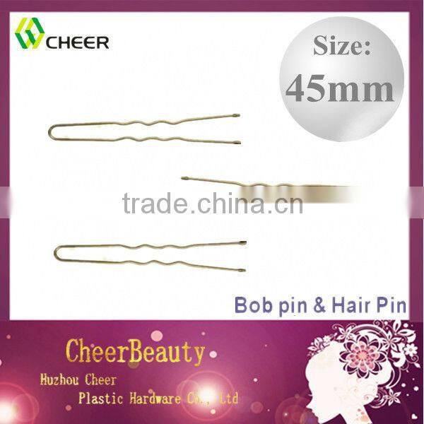 samll hair clip metalu shaped hair pin