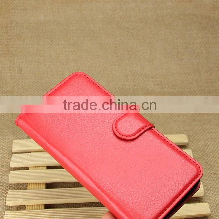Wholesale Folio Stand Case for Samsung Galaxy S5 mini PU Leather Flip Cover with Wallet
