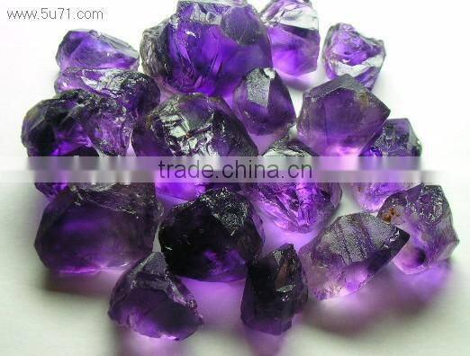wholesale high quality pretty purple crystal original stone