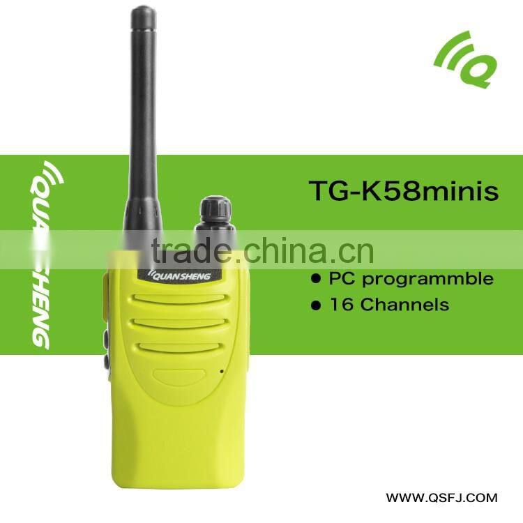 16 channels walkie talkie UHF VHF Portable Radio 2 way radio