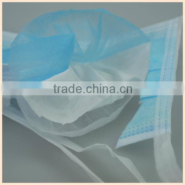Colored Disposable Medical Nonwoven Face Mask