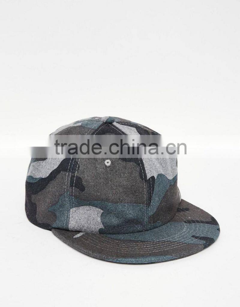 Daijun New Design OEM Hot Sale 100%Cotton Metal Buckle Multi Men Custom Camouflage Cap