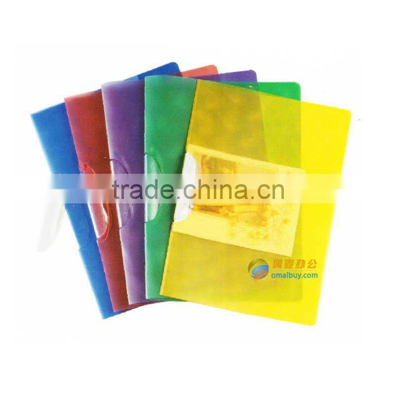 pp file holder/clear book/data book/a4 office pp clear plastic book cover