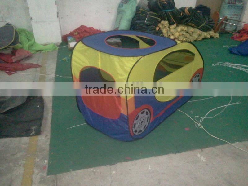 Car shape pop up child play tent