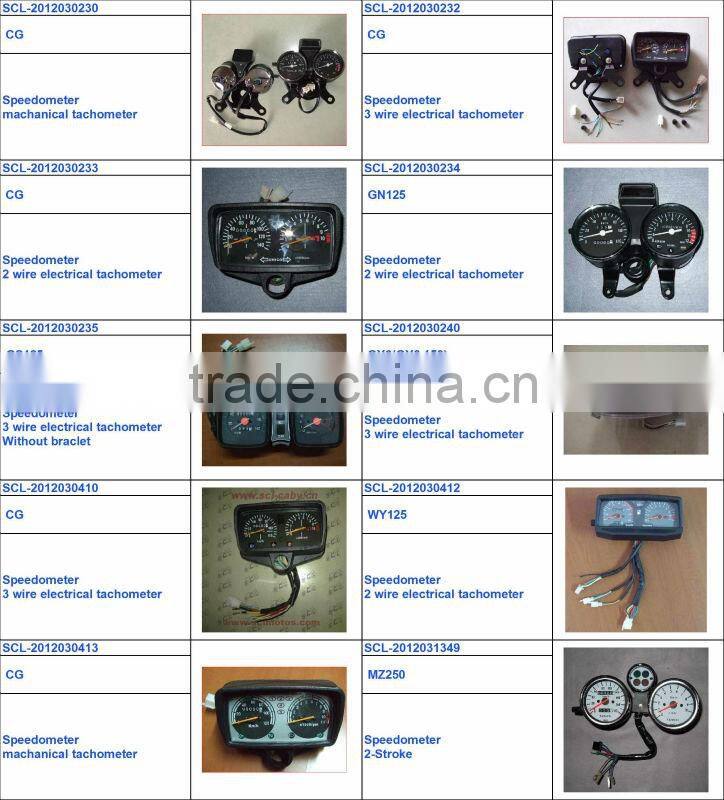 SCL-2012100101 Motorcycle Parts Digital Speedometer CBX250 TWISTER