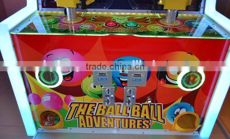 2016 newest design simulator ball arcade game machine target shooting game machine