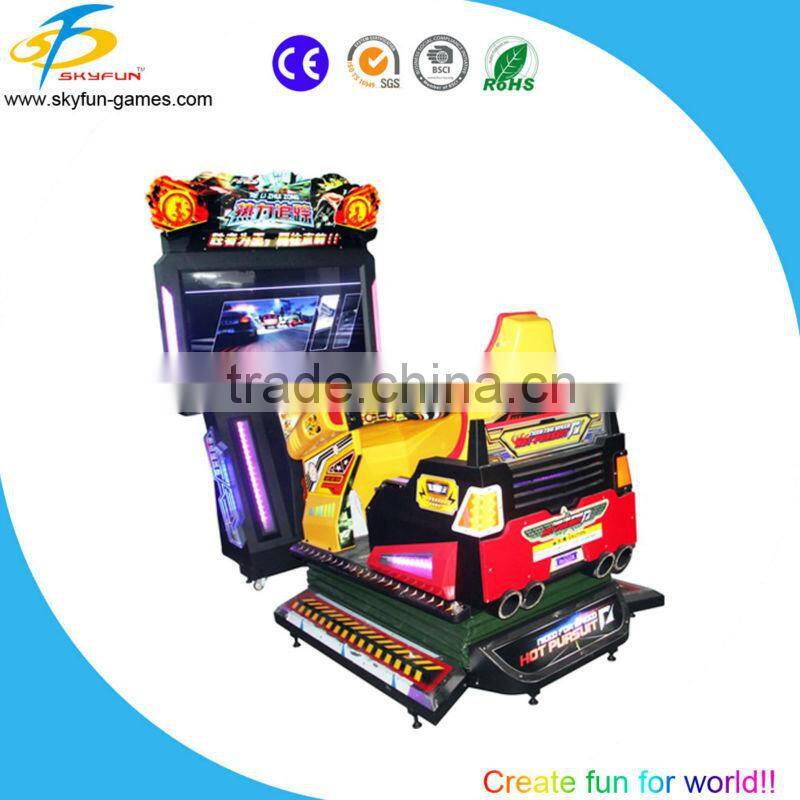 3D single motion rides racing simuator arcade adults machine for hot sale